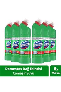 Yoğun Kıvamlı Çamaşır Suyu Dağ Esintisi Maksimum Hijyen 750 ml 6 Adet